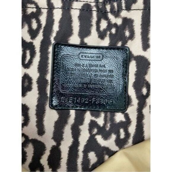 Coach ocelot nylon getaway packable 2- piece weekender bag - Picture 5 of 6